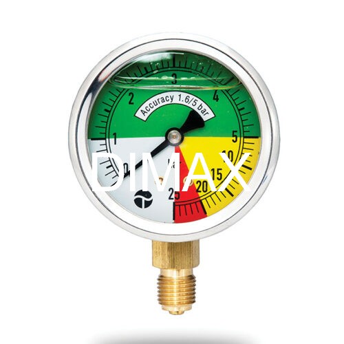 ΜΑΝΟΜΕΤΡΟ ΨΕΚΑΣΤΙΚΟΥ Φ63 ΚΑΤΩ ΒΑΣΗ 1/4