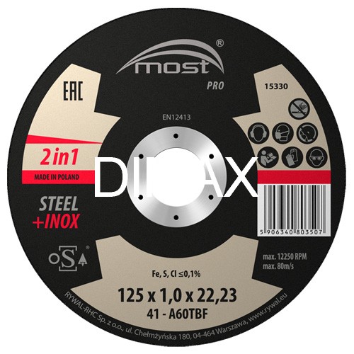 ΔΙΣΚΟΣ 41PROFESSIONAL 125*1″