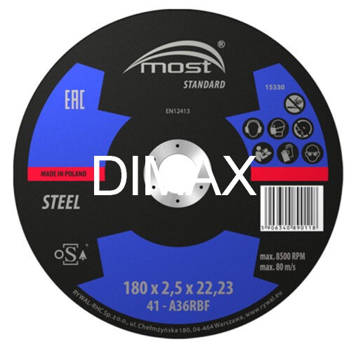 ΔΙΣΚΟΣ ΚΟΠΗΣ  ΑΤΣΑΛΙ41 SΤD ΡRΕΜ  180*2.5*22 Α36RΒF