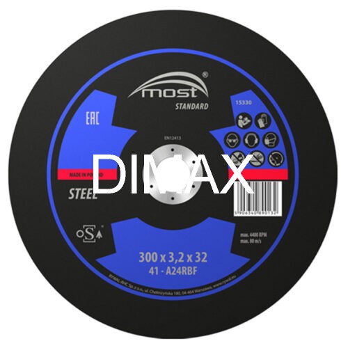 ΔΙΣΚΟΣ ΚΟΠΗΣ  ΑΤΣΑΛΙ41 SΤD ΡRΕΜ  300*3.2*32 Α24RΒF